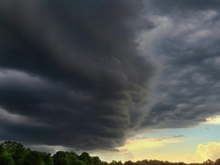 Severe Storm Near Nashville on 7/28/22 Photograph by Ally White