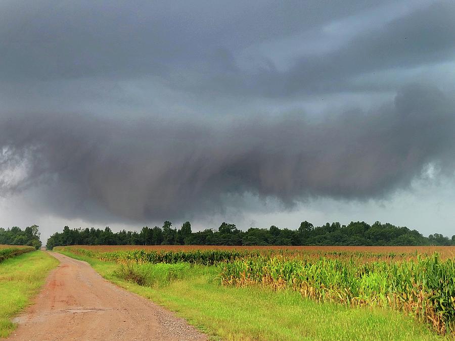 Severe Storm Near Town Creek, Alabama  Photograph by Ally White