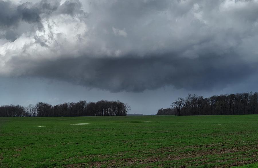 Severe Storm Structure Near Keysburg, Kentucky  Photograph by Ally White