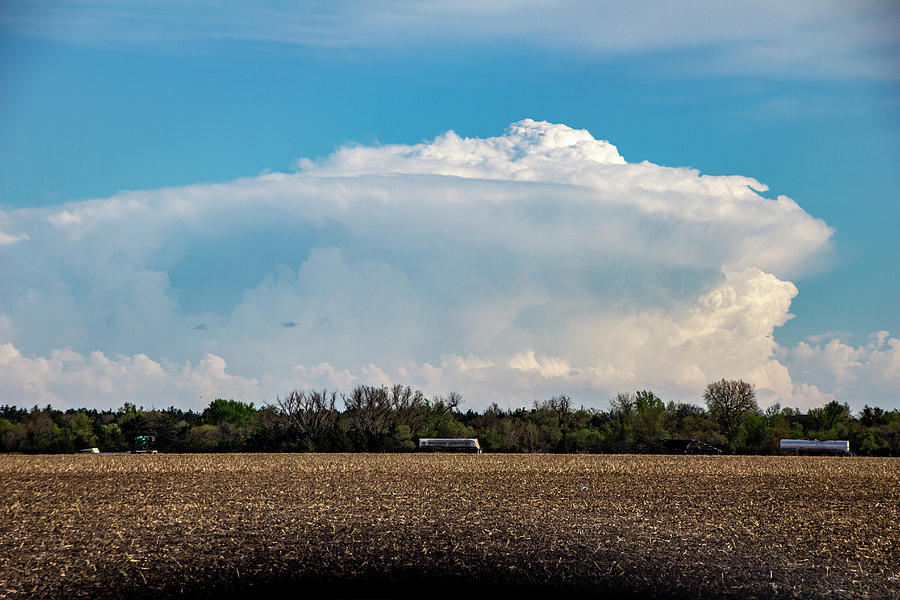 Severe Storms in South Central Nebraska 029 Photograph by Dale Kaminski