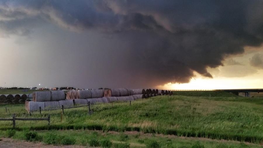 Severe Thunderstorm in South Dakota 6/17/20 Photograph by Ally White