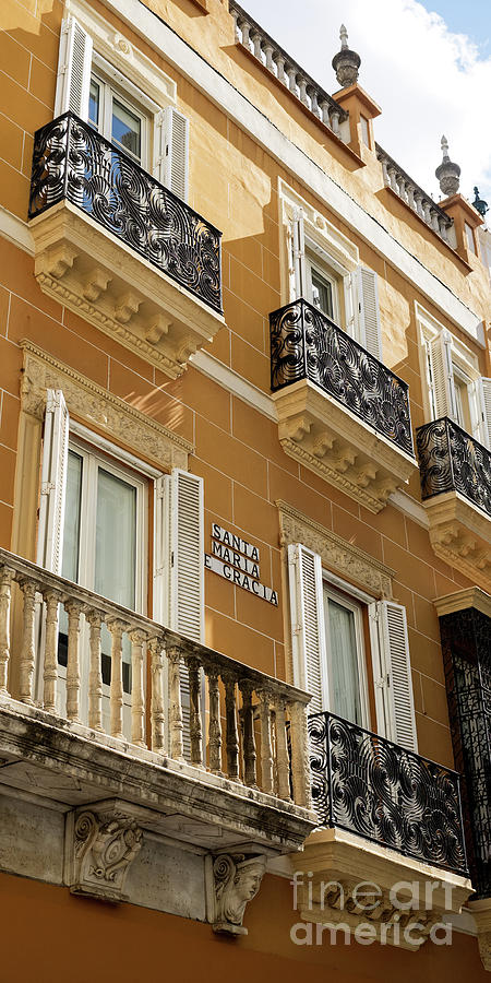 Seville Balconies 18 Photograph by Rick Piper Photography