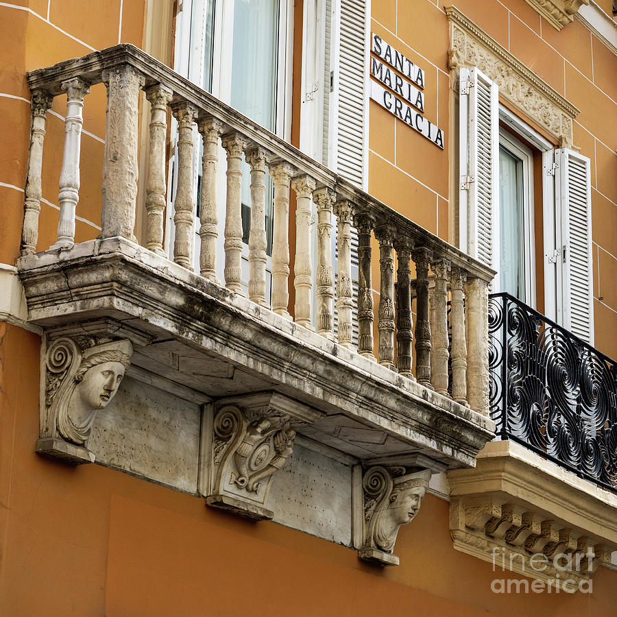 Seville Balcony 01 Photograph by Rick Piper Photography