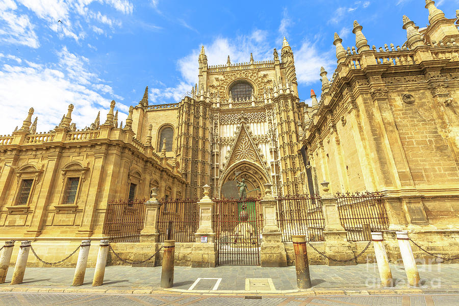 Seville Cathedral Spain Photograph by Benny Marty