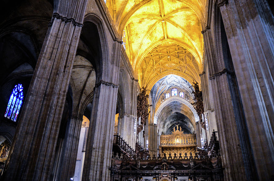 Seville, Gothic Cathedral - 01 Photograph by AM FineArtPrints