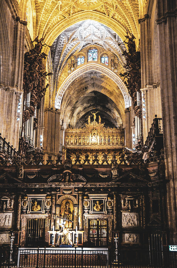Seville, Gothic Cathedral - 03 Photograph by AM FineArtPrints