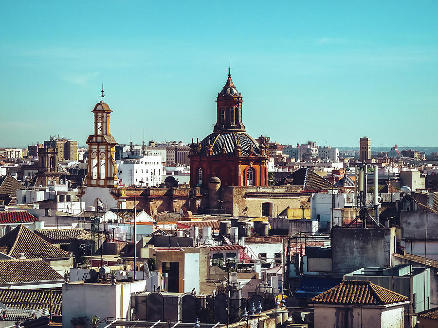 Seville Rooftops Photograph by Nisah Cheatham