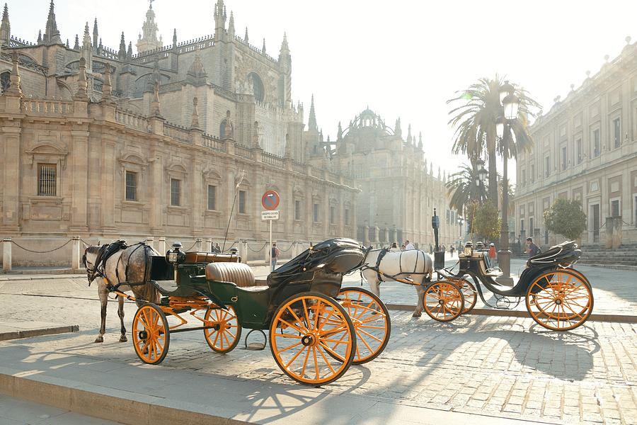 Seville street view Photograph by Songquan Deng