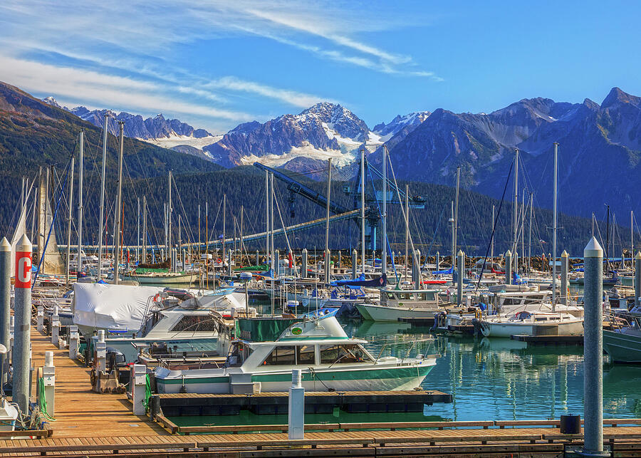 Seward Harbor Alaska Photograph by Dan Sproul