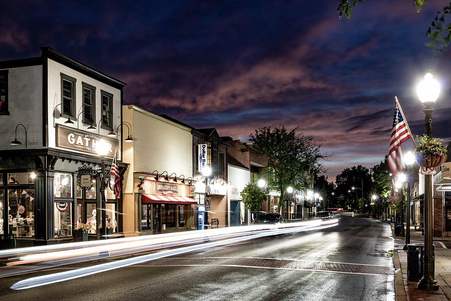 Sewickley Nights 6651 Photograph by Laura Cherock | Fine Art America