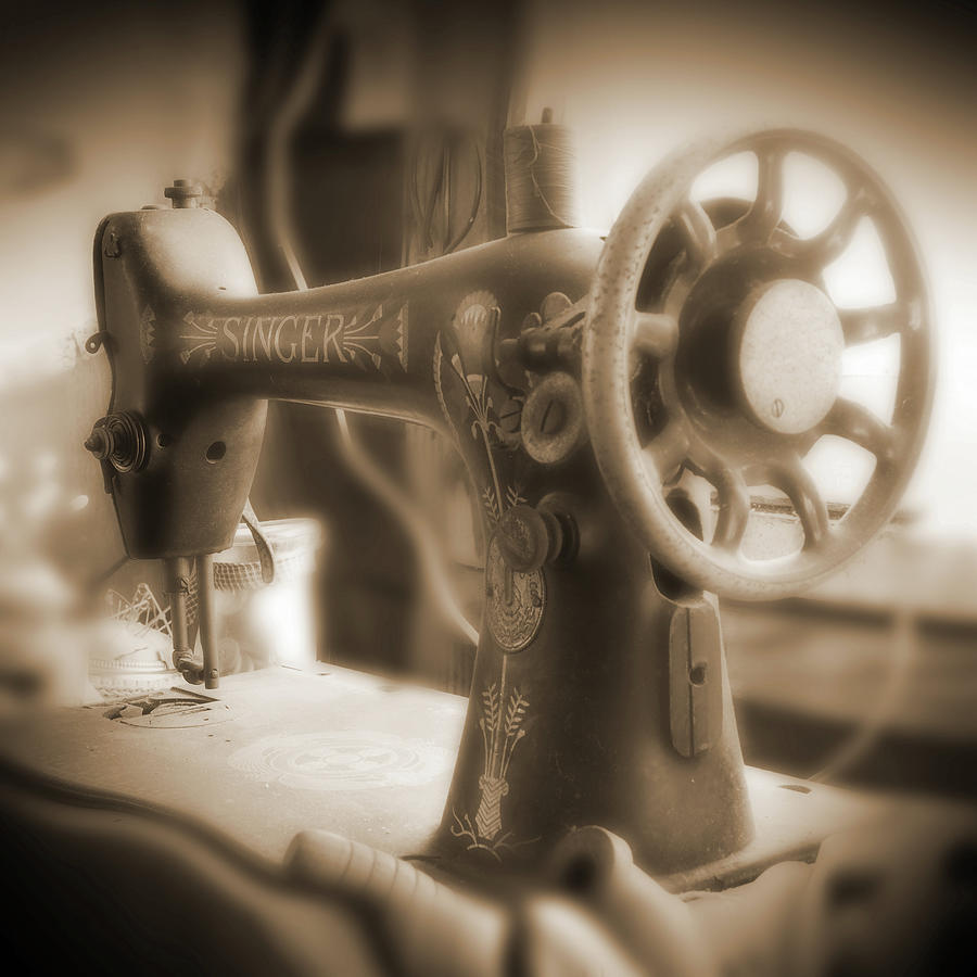 Sewing Machine Photograph by Mike McGlothlen