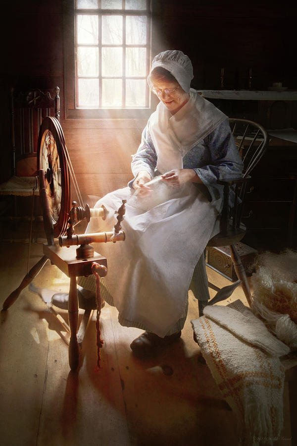 Sewing - Weaving - A thread in time Photograph by Mike Savad