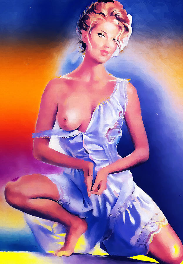 Sexy Girl - Act Painting