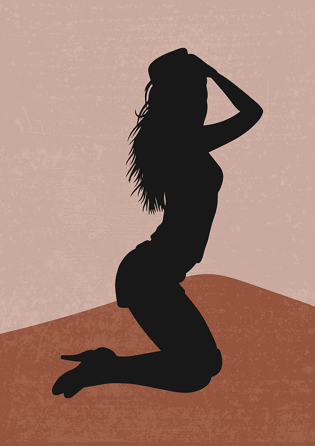 Nude Digital Art - Sexy lady posing, naked woman erotic poses, Nude art print, kamasutra sketchy posters by Mounir Khalfouf