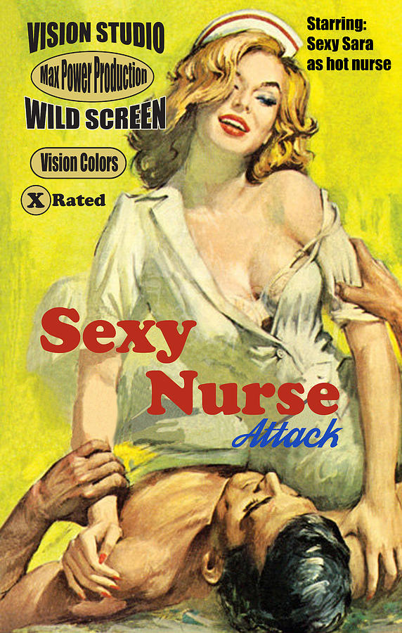 Sexy Nurse Attack Digital Art by Long Shot