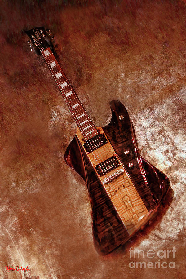 Seymour Duncan Guitar Photograph by Blake Richards