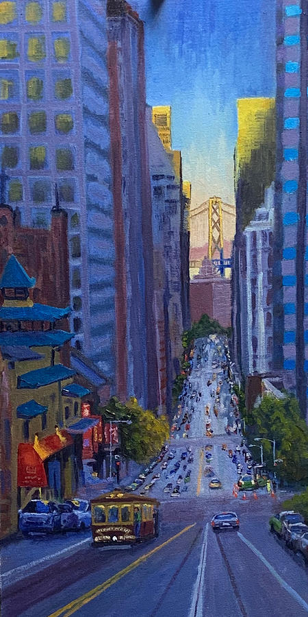SF California Painting by Shawn Smith