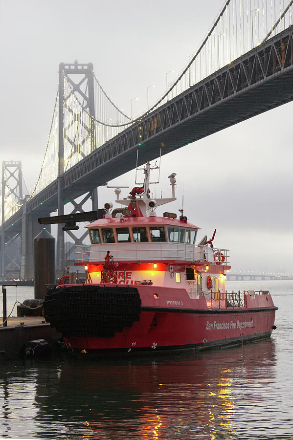 SF Fireboat 3 Photograph by Dan Twomey
