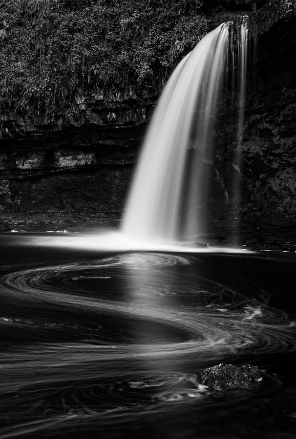 Sgwd Gwladys waterfall in Brecons beacons national park. Photograph by ...