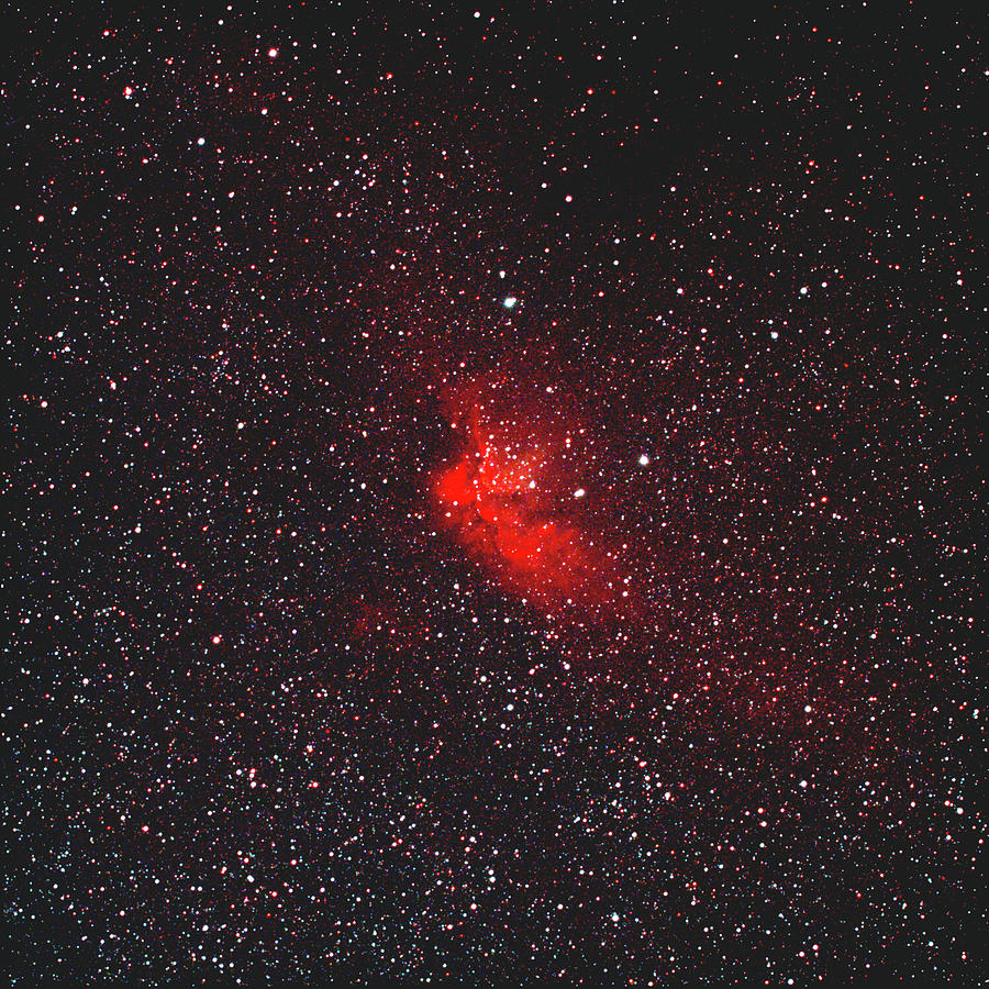 SH2- 142, Wizard Nebula Photograph by Peter Ponzio