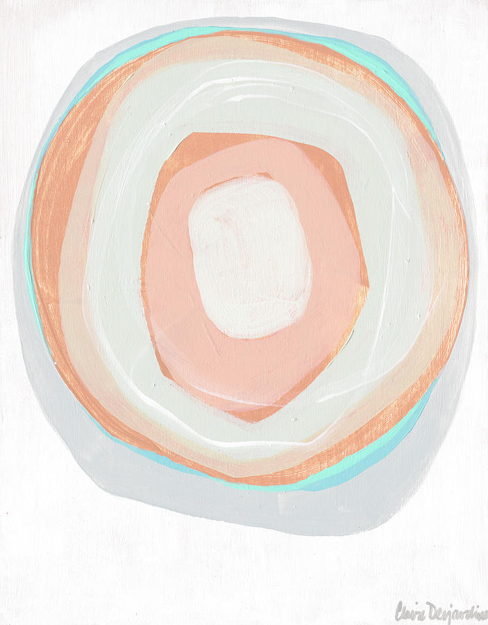 Shade of Pale 01 Painting by Claire Desjardins