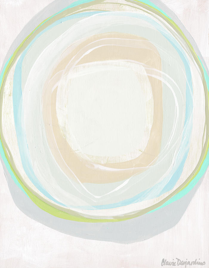 Shade of Pale 02 Painting by Claire Desjardins