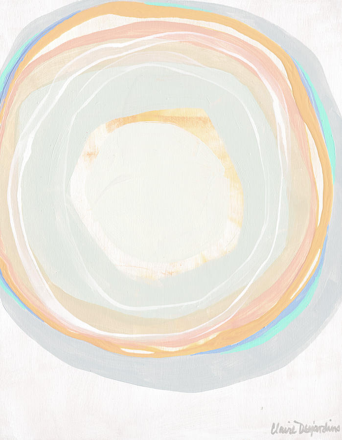 Shade of Pale 03 Painting by Claire Desjardins