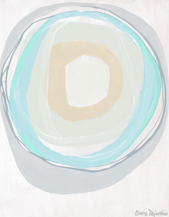 Shade of Pale 04 Painting by Claire Desjardins