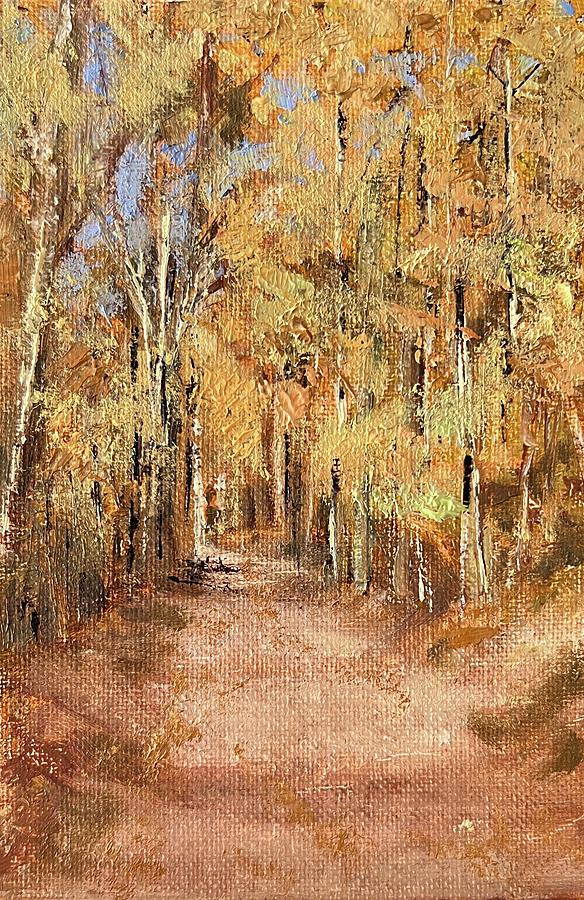 Shades of Autumn Painting by Barry Jones