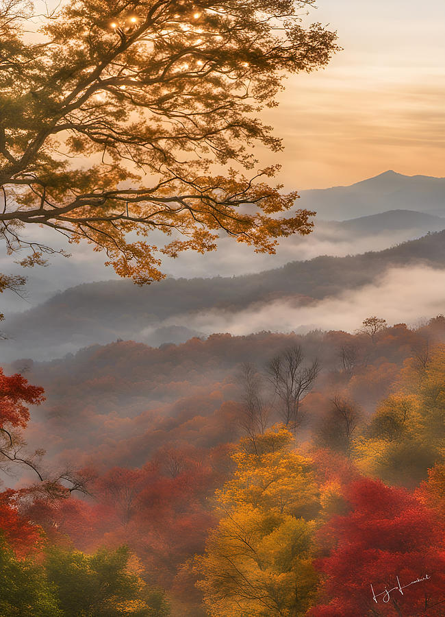 Shades of Autumn Photograph by Lisa Lambert-Shank