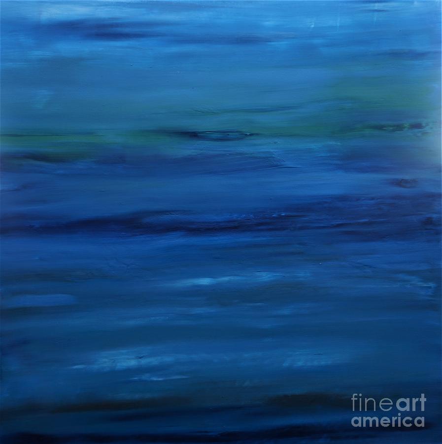 Shades of Blue Painting by Jimmy Clark