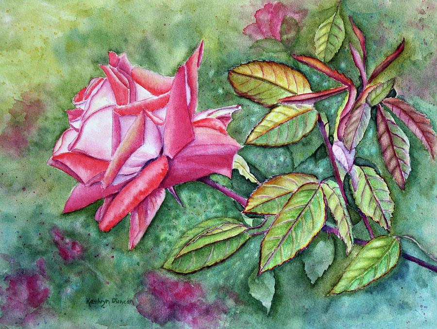 Shades of Red Painting by Kathryn Duncan