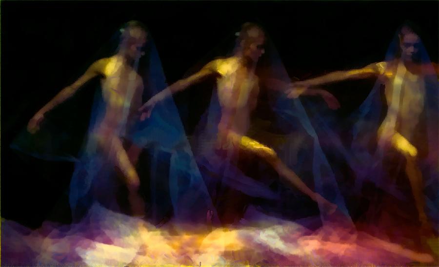 Dance Digital Art - Shadow dance by Gun Legler