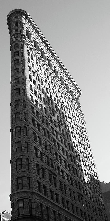 Shadow over Flatiron building NYC Photograph by Habib Ayat