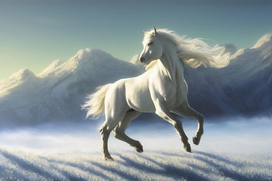 Shadowfax Three Digital Art by David Luebbert