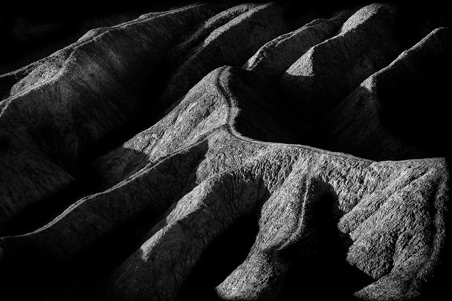 Death Valley Photograph - Shadows by Emil Davidzuk