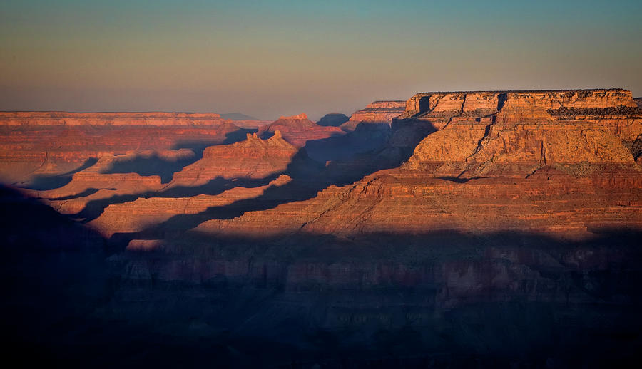 Shadows of the Grand Canyon Photograph by Waterdancer