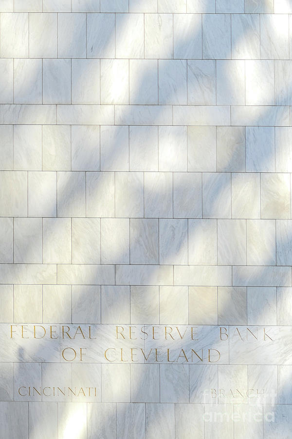 Shadows on the Fed Photograph by Bentley Davis