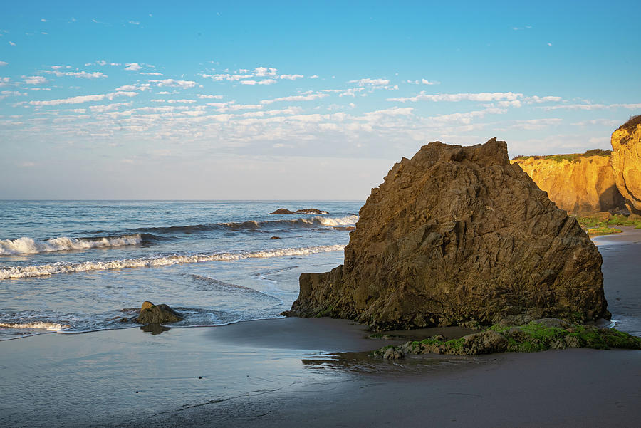 Shady Morning on the Beach in Malibu Photograph by Matthew DeGrushe