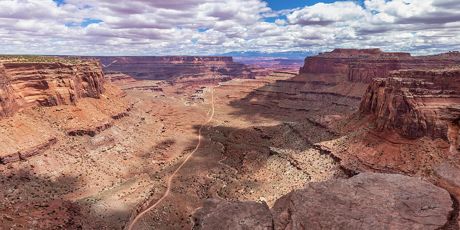 Shafer Canyon Panorama Photograph by Jurgen Lorenzen