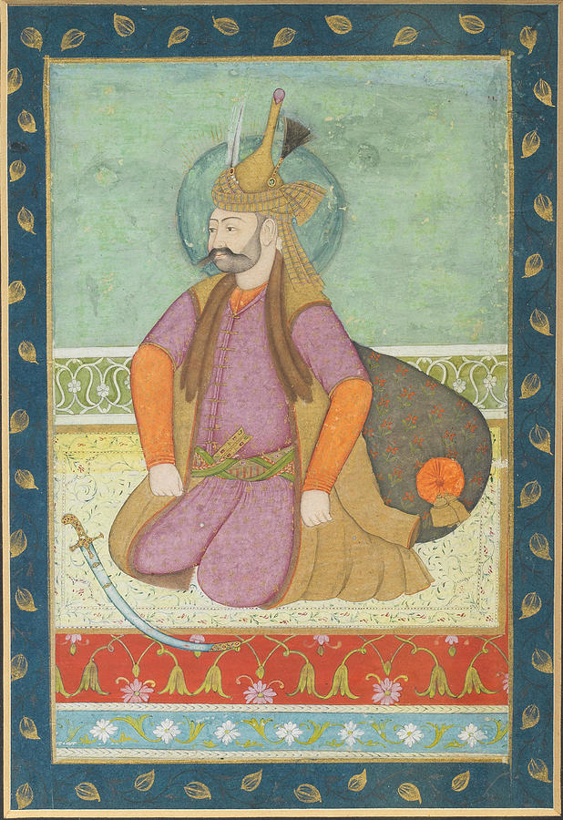 Shah Ismail Safavi Painting by Artistic Rifki