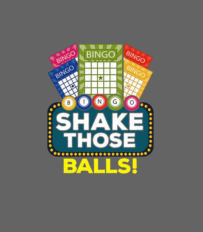 Shake Those Balls Funny Bingo Player Bingo Novelties Easter Sunday ...