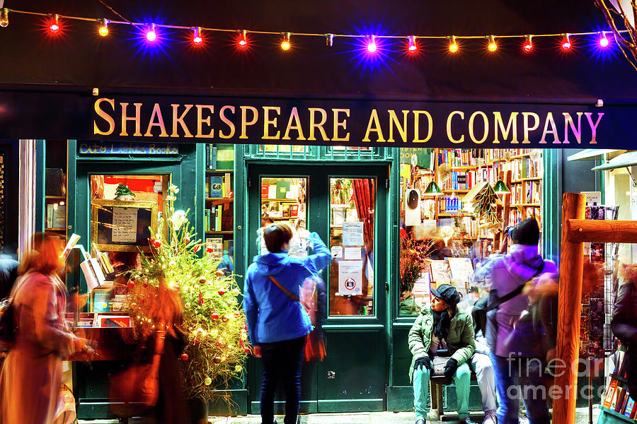 Shakespeare and Company Nights in Paris by John Rizzuto