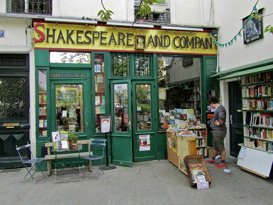 Shakespeare and Company, Paris Photograph by Edward Meehan - Fine Art ...