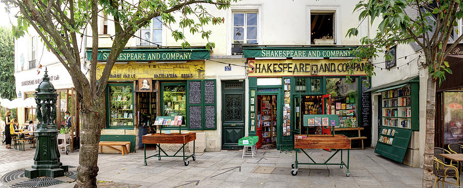 Shakespeare and Company Paris full Photograph by Weston Westmoreland