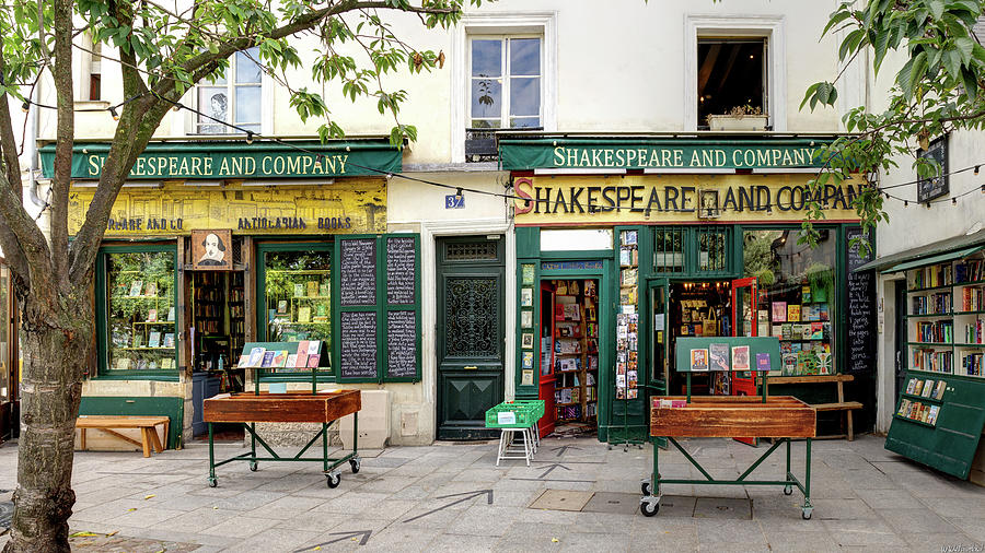 Shakespeare and Company Paris short Photograph by Weston Westmoreland