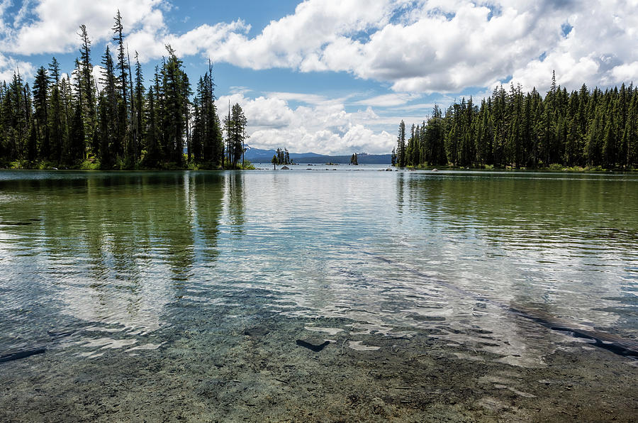 Shallow Waters of Waldo Lake, No. 1 Photograph by Belinda Greb