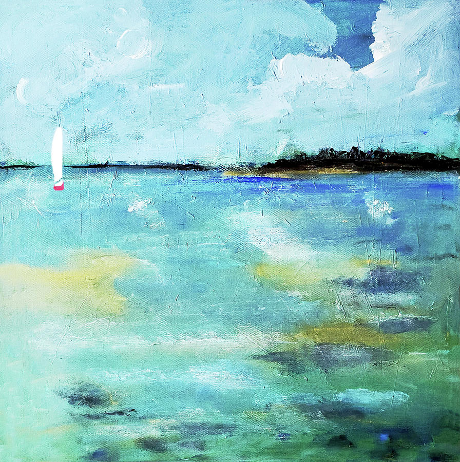 Shallow Waters Painting by Sharon Williams Eng