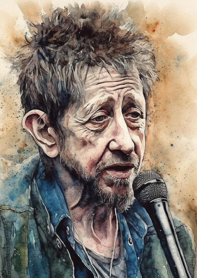 Shane MacGowan Digital Art by Dieu Vuong Kha - Fine Art America