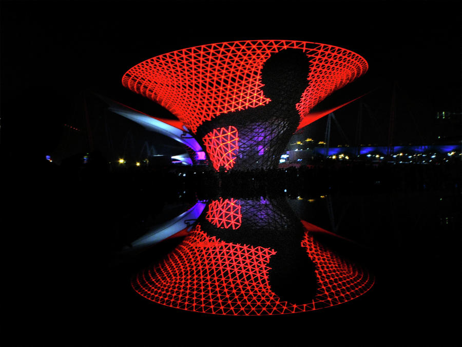 Shanghai expo abstract Photograph by Samantha Sze - Fine Art America